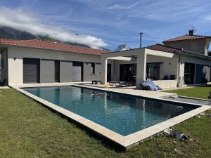 Maison et piscine